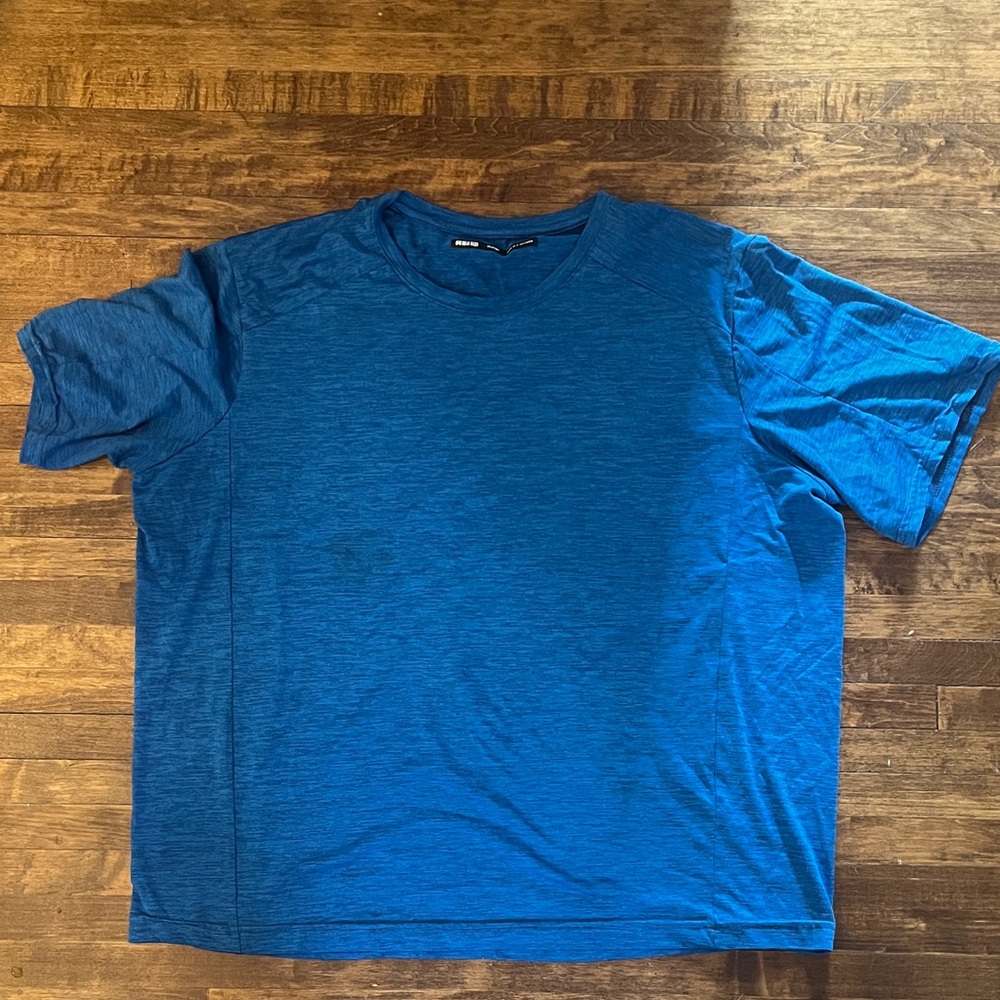 REI Blue moisture wicking tee-shirt